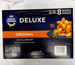 lot 118 image: 1 x 8 boxes Kraft Macaroni & Cheese