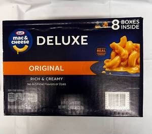 lot 119 image: 1 x 8 boxes KraftMacaroni & Cheese