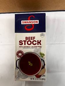 lot 158 image: 12x 32 oz Swanson Beef Broth