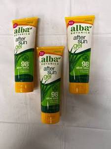 lot 200 image: 3 x 8 oz Alba After Sun Gel Cool Soothes & Replenishes