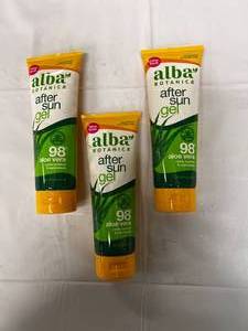 lot 199 image: 3 x 8 oz Alba After Sun Gel Cool Soothes & Replenishes