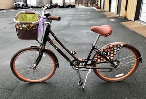 lot 9 image: Excellent SUEDE Retro Ladies Bicycle 