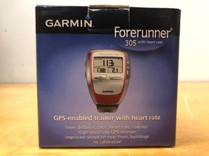lot 37 image: Brand New GARMIN Forerunner 305 wHeart Rate Monitor