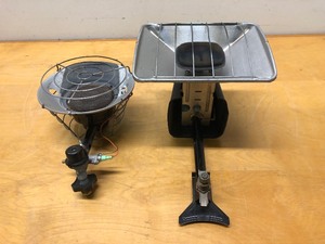 lot 45 image: 2 Working Propane Tank Heaters