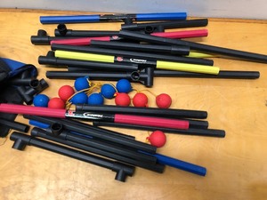 lot 47 image: Like-New or New HALEX Ladder Golf Set