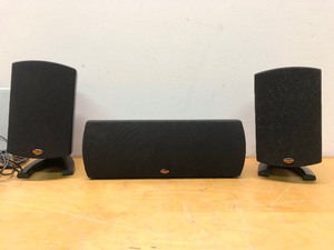 lot 67 image: Working KLIPSCH 3-Speaker Set