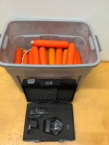 lot 72 image: Working DOGTRA Digital Dog Training System Rubber Water Dummies