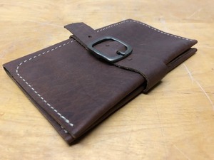 lot 94 image: Quality Brand New Leather Billfold wOctopus Logo