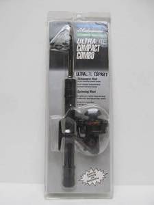 lot 112 image: Brand New Shakespeare Ultralite Compact Combo Fishing Rod