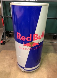 lot 127 image: Working RED BULL Rolling Can Cooler