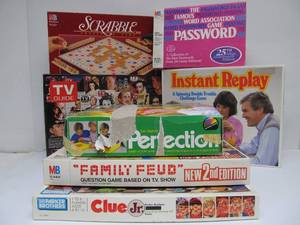 lot 262 image: Lot of Vintage etc COMPLETE Board Games