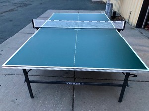 lot 4 image: Quality KETTLER Ping Pong Table