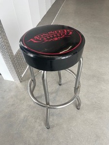 lot 204 image: Chrome MONSTER GARAGE Bar Stool