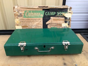 lot 304 image: Vintage COLEMAN Camp Stove wBox