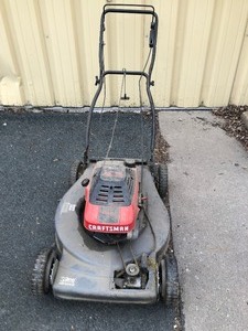 lot 310 image: Working CRAFTSMAN One-Pull Start Lawnmower