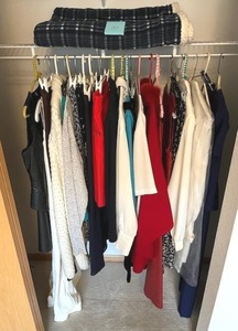 lot 10 image: Neat Closet Lot - Vintage Clothing including Leather Pentik (Finland) - BRING HELP TO REMOVE