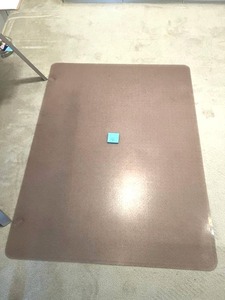 lot 16 image: 46 x 60 Office Floor Mat in Good Condition - BRING HELP TO REMOVE.  NO ON-SITE PAYMENTS