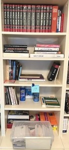 lot 19 image: Bookshelf #2 Contents - 30 for 30 DVDs and More BRING HELP TO REMOVE