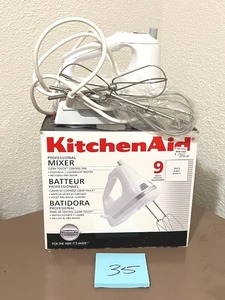 lot 35 image: KitchenAid 9-Speed Professional Mixer