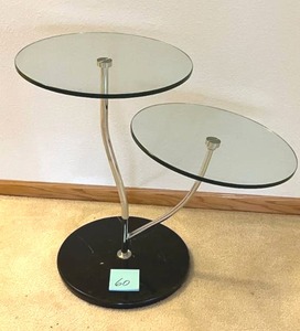 lot 60 image: McDowell Occasional End Table Orren Ellis (23 Tall) - BRING HELP TO REMOVE.  PAY ONLINE BEFORE PICK-UP