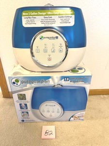 lot 82 image: Pure Guardian 2.0 Gallon Ultrasonic Humidifier - NO ONSITE PAYMENTS