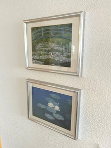 lot 200 image: Pair of 11.5 x 14.5 Framed Art Prints - NO ONSITE PAYMENTS