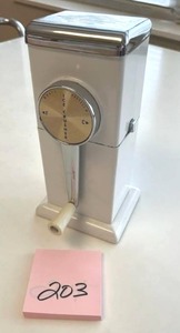 lot 203 image: Vintage Magic Hostess Ice Crusher (9.25 Tall) - NO ONSITE PAYMENTS