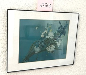 lot 223 image: 11 x 14 Floral Art Print - NO ONSITE PAYMENTS