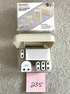 lot 235 image: Franzus Dual Converter Adapter Set - NO ONSITE PAYMENTS ACCEPTED