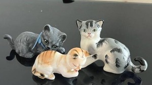 lot 237 image: Vintage Ceramic Kitten Lot - NO ONSITE PAYMENTS.  PAY ONLINE BEFORE PICKUP