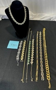lot 330 image: Vintage Costume Jewelry Lot including Monet, Coro, and More