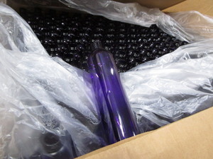 lot 212 image: Purple PET 8oz Bottles - Case
