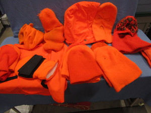 lot 248 image: Orange Hunting Gear