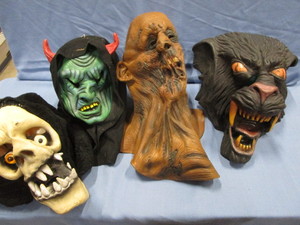 lot 250 image: Halloween Masks