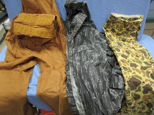lot 269 image: Hunting Bibs, Turkey Set, Camo Pants