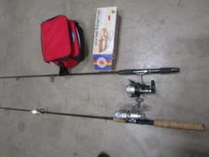 lot 270 image: Rods & Reel, Popeil