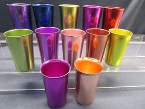 lot 38 image: Vintage Aluminum Glasses