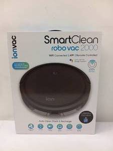 lot 25 image: NEW IONVAC SMARTCLEAN ROBO VAC 2000