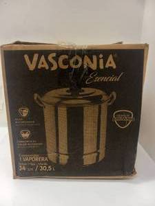 lot 40 image: NEW VASCONIA 32QT STEAMER POT