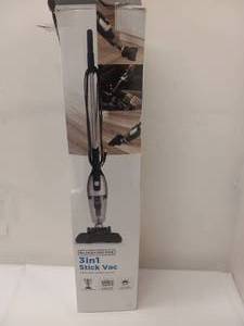 lot 45 image: BLACK AND DECKER 3 IN 1 STICK VAC