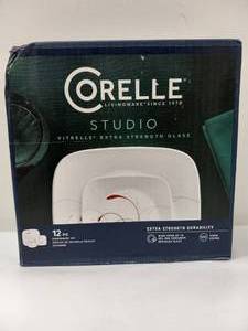 lot 78 image: NEW CORELLE 12PC DINNERWARE SET