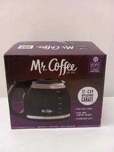 lot 83 image: NEW MR. COFFEE REPLACEMENT CARAFE