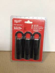 lot 16 image: Milwaukee M18 FUEL QUIK-LOK Attachment Hook (3-Pack)Customer Returns See Pictures