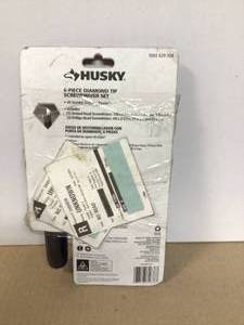 lot 32 image: Husky Diamond Tip Magnetic Screwdriver Set (6-Piece) Customer Returns See Pictures
