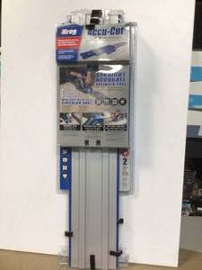 lot 54 image: Kreg 48 in. Accu-Cut Aluminum Circular Saw Track Customer Returns See Pictures