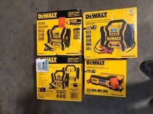 Lot of Assorted Dewalt Portable Power Stations Various Sizes Models and Conditions Customer Returns See Pictures