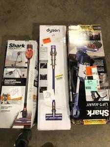 Lot of  Assorted Vacuums Various Models and Conditions Customer Returns See Pictures