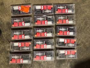 Lot of  FastenMaster Collated Cortex Hidden Fastening System for AZEK Trim  2 inch Cortex screws and plugs  Traditional (50 LF)   Customer Returns See Pictures