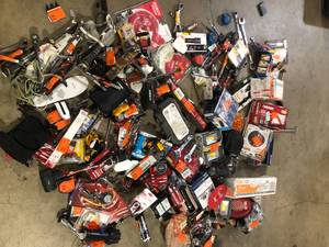 Lot of Hand Tools and Hardware Various Models and Conditions   Customer Returns See Pictures