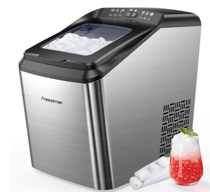 lot 101 image: Freezimer Dreamice X1  33lbs Self-Cleaning Ice Makers Countertop